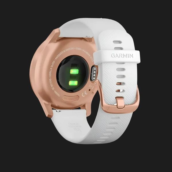 Garmin Vivomove Style Rose Gold Aluminum Case with White Silicone Band 4d11c3bd-4add-45a2-9959-d431217ed0e7 фото