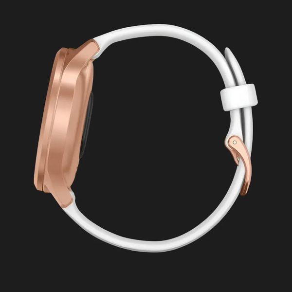 Garmin Vivomove Style Rose Gold Aluminum Case with White Silicone Band 4d11c3bd-4add-45a2-9959-d431217ed0e7 фото