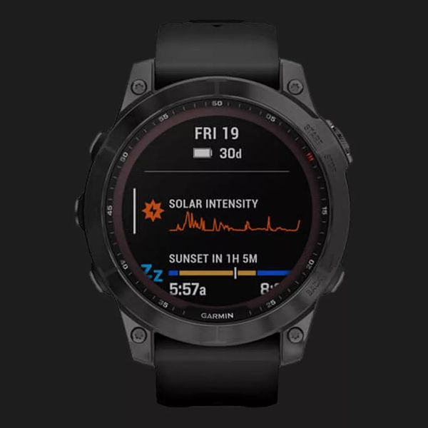 Garmin Fenix 7 Sapphire Solar Carbon Gray DLC Titanium with Black Band e1d988e9-da46-411c-a06d-8b6aa89378d4 фото