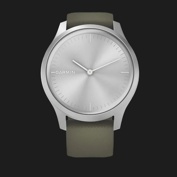 Garmin Vivomove Style Silver Aluminum Case with Moss Silicone Band a37822c7-7c72-4ea8-8651-235278ec1a0b фото