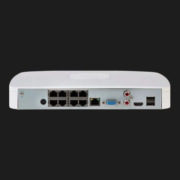 Відеореєстратор Dahua DHI-NVR2108-8P-I2 (8 каналів) (White) 6deccc11-e049-4765-9287-226b495ce8ad фото