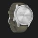 Garmin Vivomove Style Silver Aluminum Case with Moss Silicone Band a37822c7-7c72-4ea8-8651-235278ec1a0b фото 3