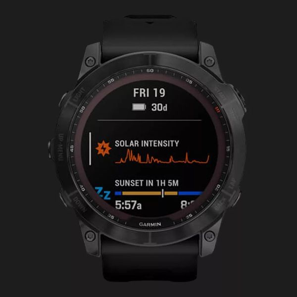 Garmin Fenix 7X Sapphire Solar Black DLC Titanium with Black Band 900269cb-ce70-474d-b47b-56ca3bc40c7e фото