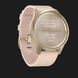 Garmin Vivomove Style Light Gold Aluminum Case with Blush Pink Woven Nylon Band dc9edc76-e376-44dd-8db5-f896ff86cb88 фото 3