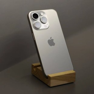 б/у iPhone 15 Pro 128GB (Natural Titanium) (Ідеальний стан, стандартна батарея) 69e1e5b6-bc93-4a1e-9d49-7e3ced8604cd фото