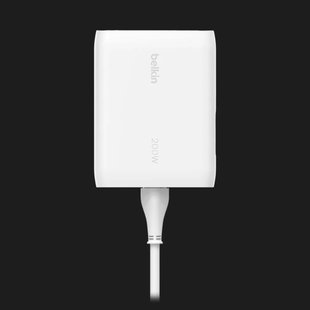 Блок живлення Belkin 200Вт 4хUSB-С GAN PD PPS (White) f4311544-66f7-4a50-976d-70189dec6249 фото