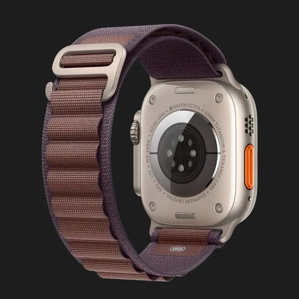 Apple Watch Ultra 2 49mm GPS + LTE Titanium Case with Indigo Alpine Loop Medium (MRET3) 7770431c-8085-4020-a06b-3f858b8253d7 фото