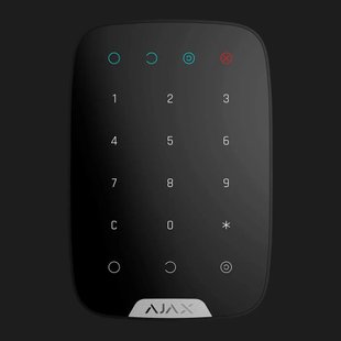 Бездротова сенсорна клавіатура Ajax KeyPad (Black) 652d9033-276d-480e-b295-ad599245ae3d фото