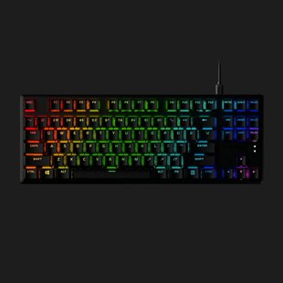 Клавиатура игровая HyperX Alloy Origins Core PBT Aqua USB RGB (Black) 63404125-3ba4-4458-bb77-6a30acf9c38f фото