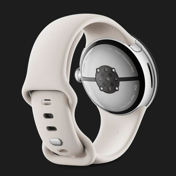 Cмарт-годинник Google Pixel Watch 3 41mm Polished Silver Aluminum Case/Porcelain Active Band b31ccdc3-a3d8-4b1f-b628-18005b78c04f фото