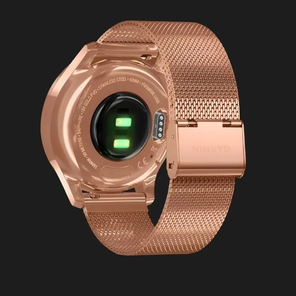 Garmin Vivomove Luxe 18K Rose Gold PVD Stainless Steel Case with Rose Gold Milanese Band 95cc0a39-6cd4-4bd3-a943-bb9f0d8bc5fc фото