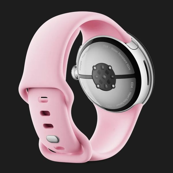 Смарт-часы Google Pixel Watch 3 41mm Polished Silver Aluminum Case/Rose Quartz Active Band 8b559c7a-5201-485d-90e6-41f17c6eaad3 фото