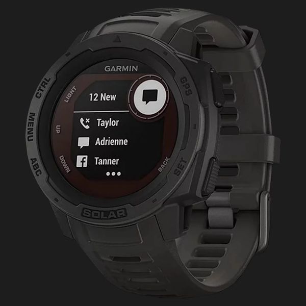 Garmin Instinct Solar Graphite 3dd3d562-a69f-44b0-af9f-ef8917004297 фото