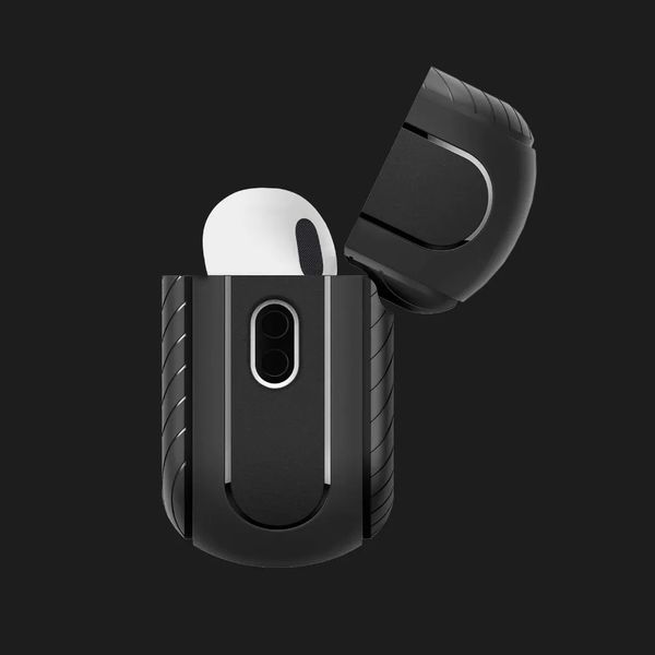 Захисний чохол Spigen Mag Armor MagSafe для AirPods Pro 2 (2nd/1st gen) (Black) b6938531-fcb4-4261-808b-659a10297711 фото