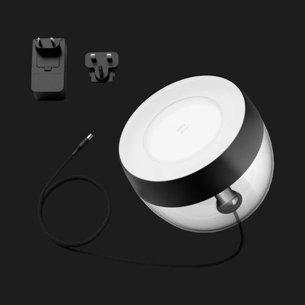 Настільна лампа Philips Hue Iris, 2000K-6500K з регулюванням яскравості світла (Black) 39917b84-30f2-4c9c-a4c9-b8530f9069e0 фото