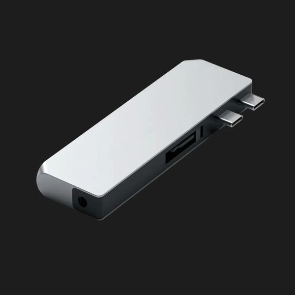 Satechi USB-C Pro Hub Mini Adapter (ST-UCPHMIS) (Silver) 150db694-2d6f-4df1-b87f-0d42be528d3b фото