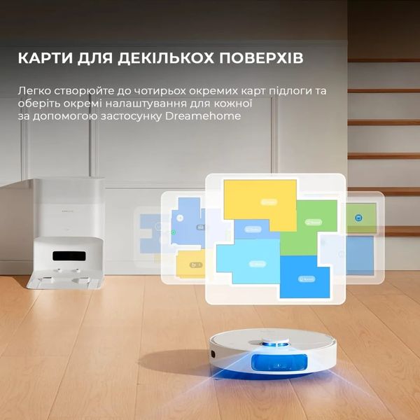 Робот-пилосос миючий Dreame Bot L10s Plus (White) 1e3dc5ed-92d1-4de2-801c-474190833348 фото