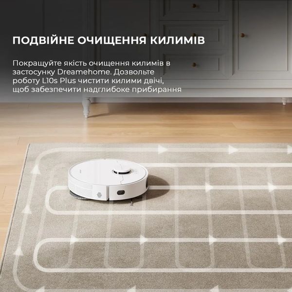 Робот-пилосос миючий Dreame Bot L10s Plus (White) 1e3dc5ed-92d1-4de2-801c-474190833348 фото