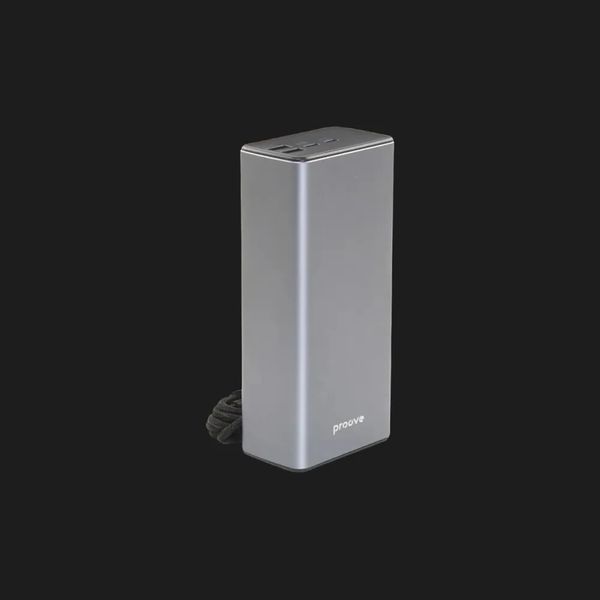 Power Bank Proove Metalskin 65W 30000mAh (Gray) 53a7380a-37fd-47ed-8ec8-6ced9f7794f2 фото