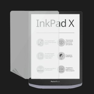 Защитная пленка для PocketBook 1040 InkPad X (Glossy Clear) 75cfcb1a-b020-420a-a02e-7e882db1843d фото