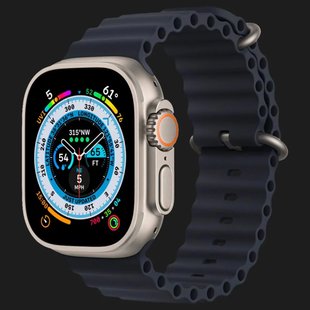 Оригинальный ремешок для Apple Watch 42/44/45/49 mm Ocean Band (Midnight) 41e741ab-8131-4ee0-b45c-97c2d793a561 фото