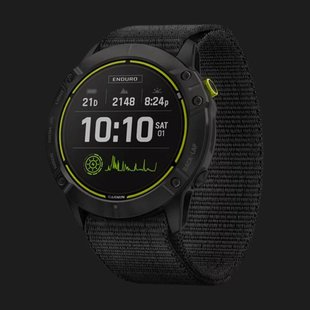 Garmin Enduro Carbon Gray DLC Titanium with Black UltraFit Nylon Strap f37ac362-e26e-4a61-89ec-0a0594c9a642 фото