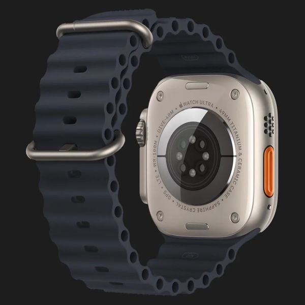 Оригинальный ремешок для Apple Watch 42/44/45/49 mm Ocean Band (Midnight) 41e741ab-8131-4ee0-b45c-97c2d793a561 фото