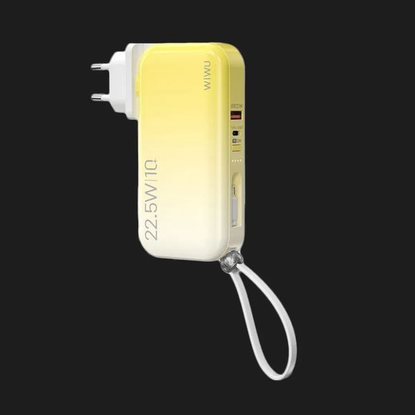 Power Bank WiWU JC-23 10000mAh (Yellow) bd3e99eb-655e-4dbe-81e8-7684790a35de фото