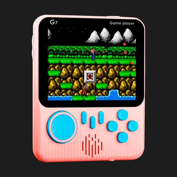 Портативная игровая консоль G7 (Pink) 26143c87-d015-4d4e-a6a5-c8f3c5fbe1aa фото