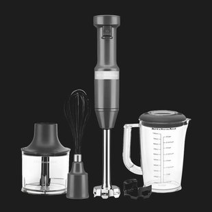 Блендер занурювальний KitchenAid з аксесуарами (Gray) 662aa035-79ff-4a1c-9151-9ef3257f4363 фото