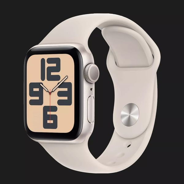 Apple Watch SE 2 40mm Starlight Aluminum Case with Starlight Sport Band (S/M) (MR9U3) 2023 8306070a-dfba-42b9-9c99-5447607a9c04 фото