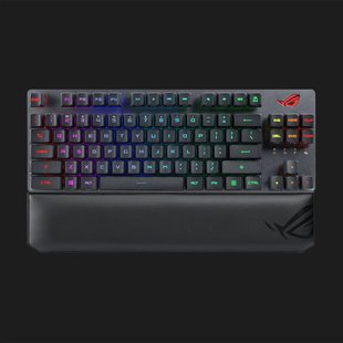 Клавиатура игровая ASUS ROG Strix Scope RX Red TKL Wireless Deluxe EN PBT 169dac04-7d29-4f2d-bace-21b771e5e950 фото