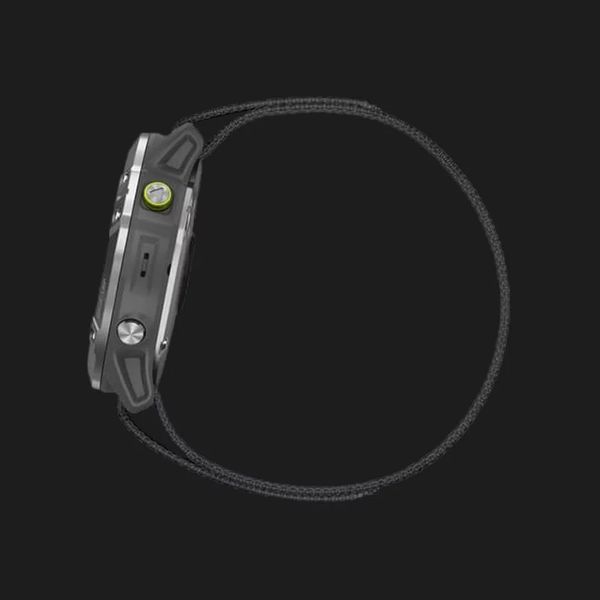 Garmin Enduro Steel with Gray UltraFit Nylon Strap 8e82f667-e0b6-4114-8262-def09eef0f65 фото