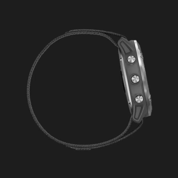 Garmin Enduro Steel with Gray UltraFit Nylon Strap 8e82f667-e0b6-4114-8262-def09eef0f65 фото