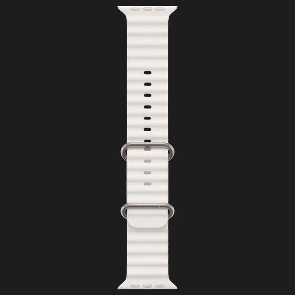 Оригінальний ремінець для Apple Watch 42/44/45/49 mm Ocean Band (White) c0d64e92-9322-4903-a300-a5e1ae2d20a1 фото