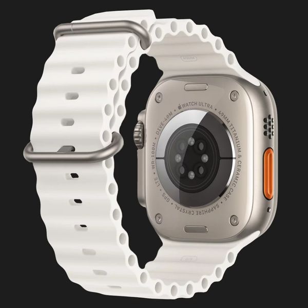 Оригінальний ремінець для Apple Watch 42/44/45/49 mm Ocean Band (White) c0d64e92-9322-4903-a300-a5e1ae2d20a1 фото