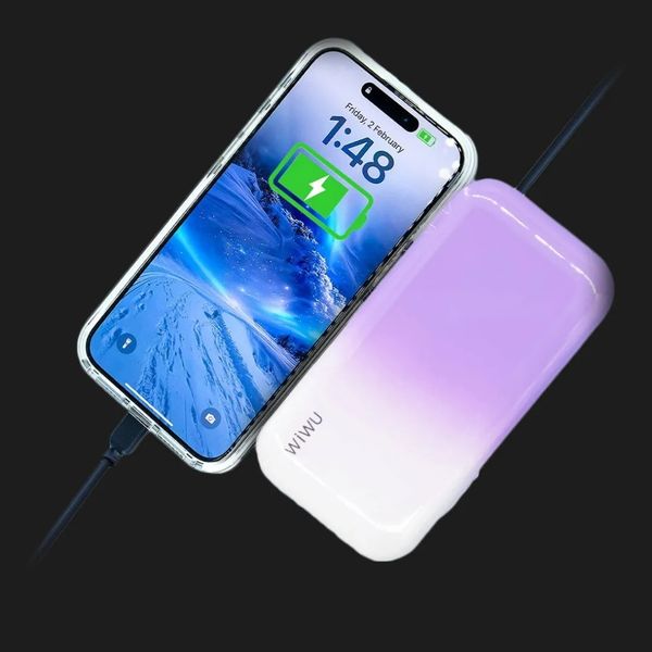 Power Bank WiWU JC-23 10000mAh (Purple) 0396f2de-d44c-4d04-bea4-e0d95c2e0a26 фото