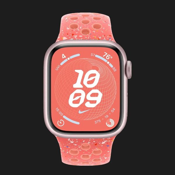 Apple Watch Series 9 45mm Pink Aluminum Case with Magic Ember Nike Sport Band (2023) 6ebaedd1-e4df-45f0-bb08-2da4f86c82bf фото