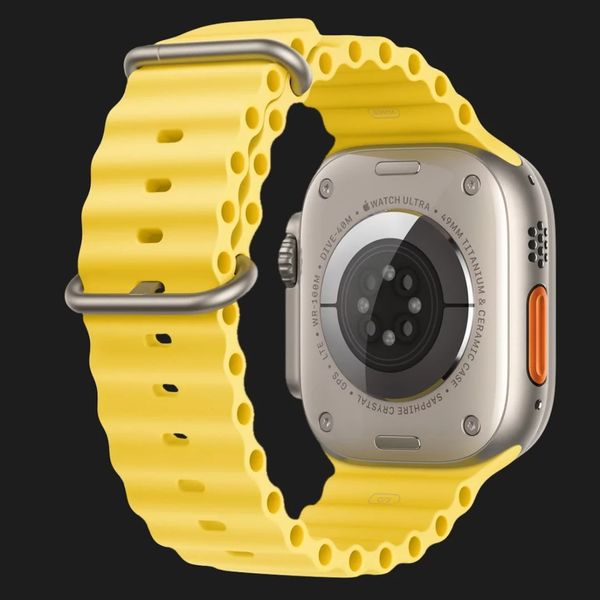 Оригінальний ремінець для Apple Watch 42/44/45/49 mm Ocean Band (Yellow) 65d33ecb-003a-48ec-8849-951022f111ad фото