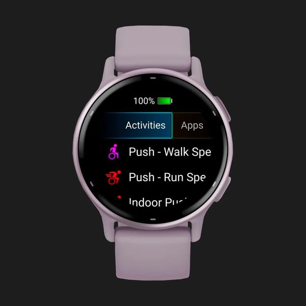 Garmin Vivoactive 5 Metallic Orchid Aluminum Bezel with Orchid Case and Silicone Band 90f83449-eb45-4a43-86ce-4c39e3305134 фото