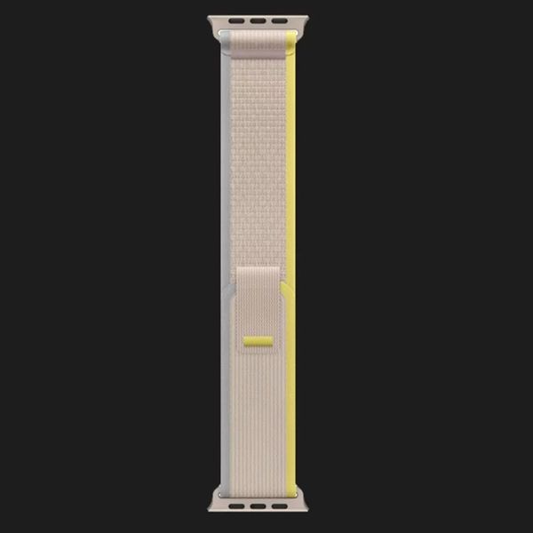 Оригинальный ремешок для Apple Watch 44/45/49 mm Trail Loop Yellow/Beige M/L (MQEH3) 0c297c36-9593-45c2-a5b0-6e5d0aa461ed фото