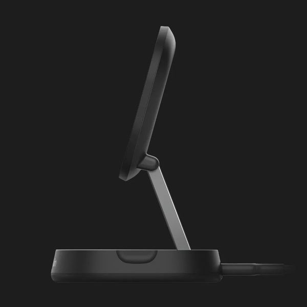 Безпровідна зарядка Belkin 15 Вт Magnetic Stand Qi2 (Black) 5c9b2617-c5f5-40da-9891-8fd68a691a76 фото